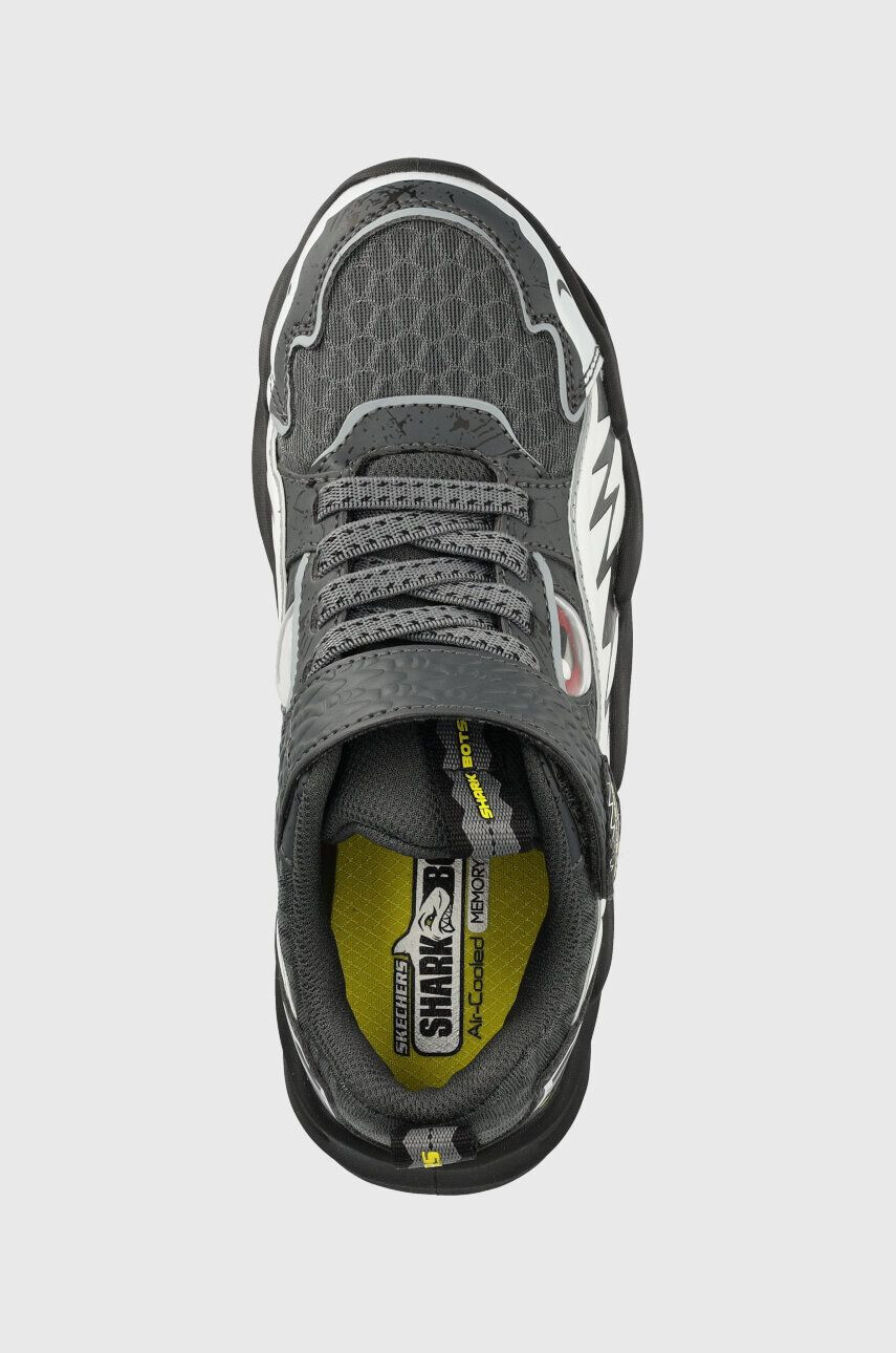 Skechers sneakers pentru copii culoarea gri - Pled.ro