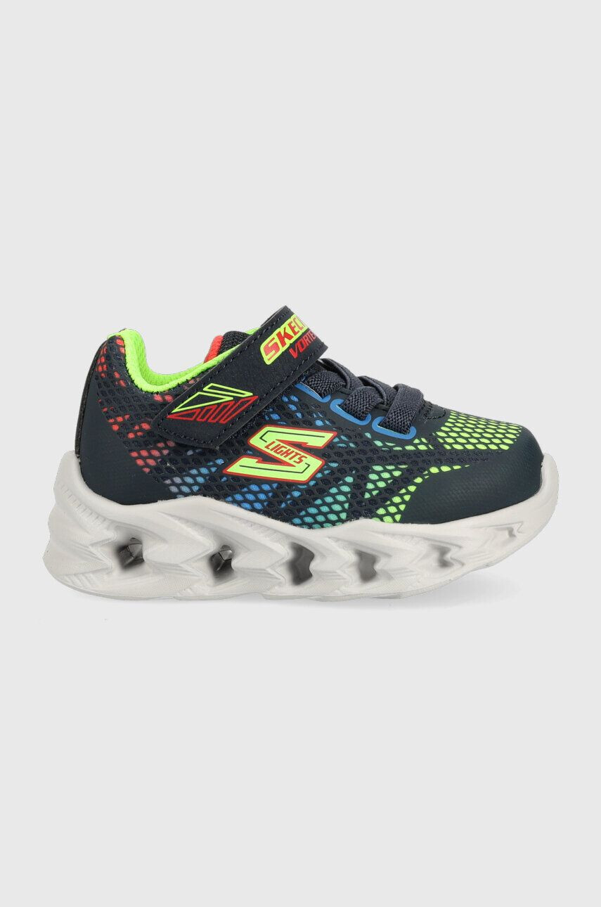 Skechers sneakers pentru copii culoarea albastru marin - Pled.ro