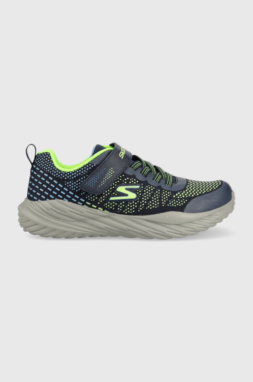 Skechers sneakers pentru copii Nitro Sprint Karvo culoarea albastru marin - Pled.ro