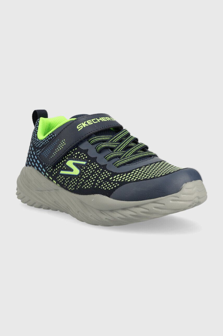 Skechers sneakers pentru copii Nitro Sprint Karvo culoarea albastru marin - Pled.ro