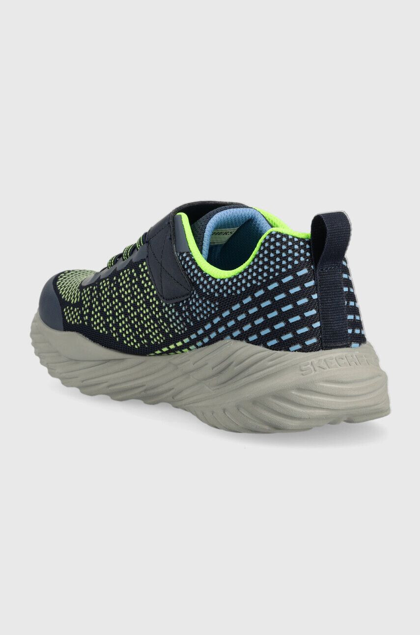 Skechers sneakers pentru copii Nitro Sprint Karvo culoarea albastru marin - Pled.ro