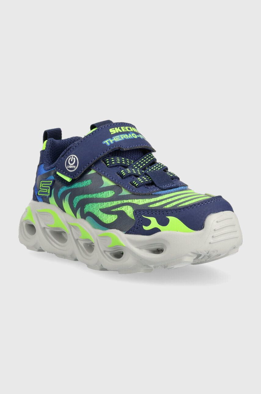 Skechers sneakers pentru copii Thermo-Flash culoarea albastru marin - Pled.ro