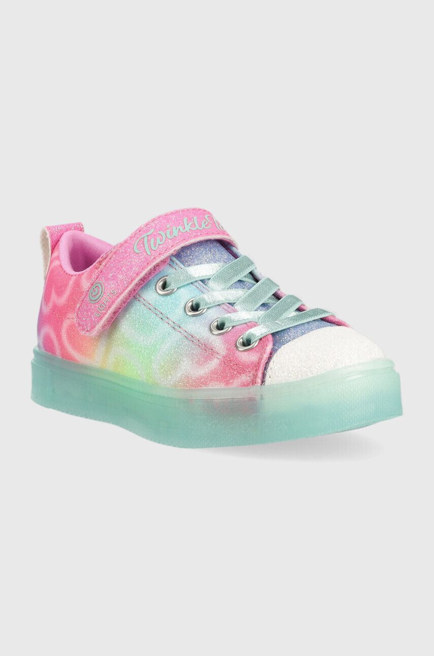 Skechers tenisi copii Twinkle Sparks Ice Dreamsicle - Pled.ro