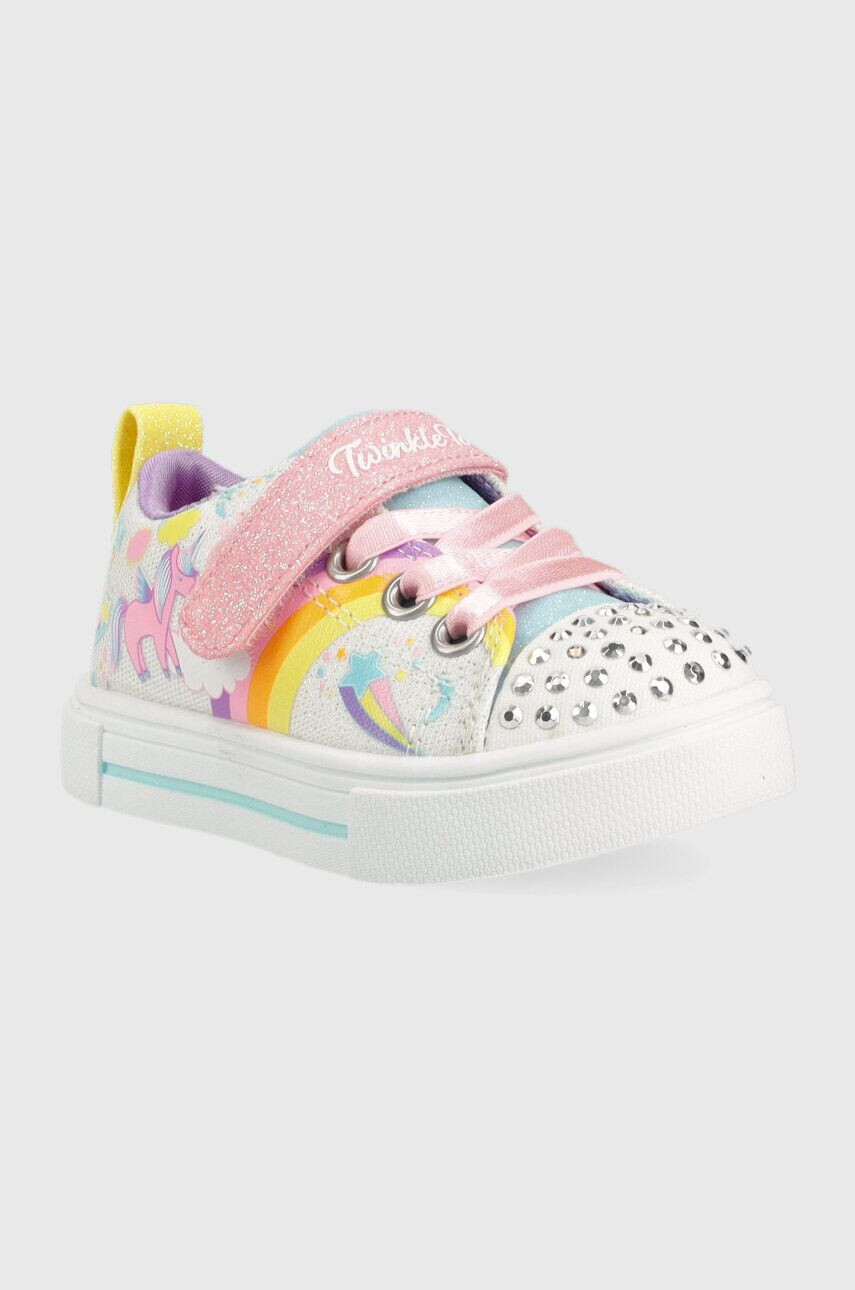 Skechers tenisi copii Twinkle Sparks Unicorn Charmed - Pled.ro