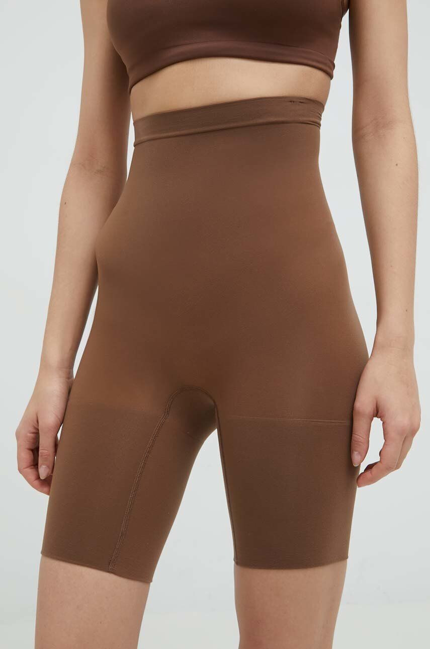 Spanx pantaloni scurti modelatori femei culoarea bej - Pled.ro