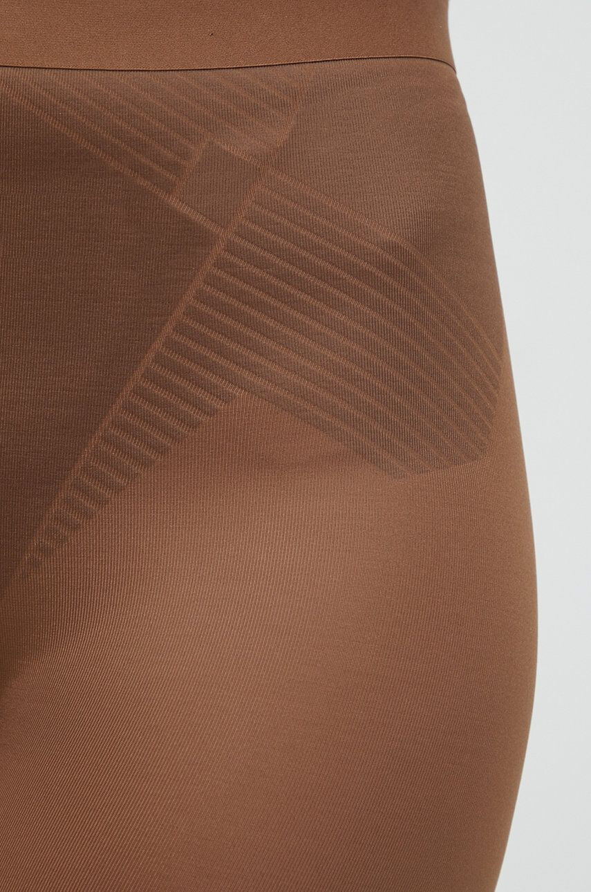 Spanx pantaloni scurti modelatori femei culoarea maro - Pled.ro