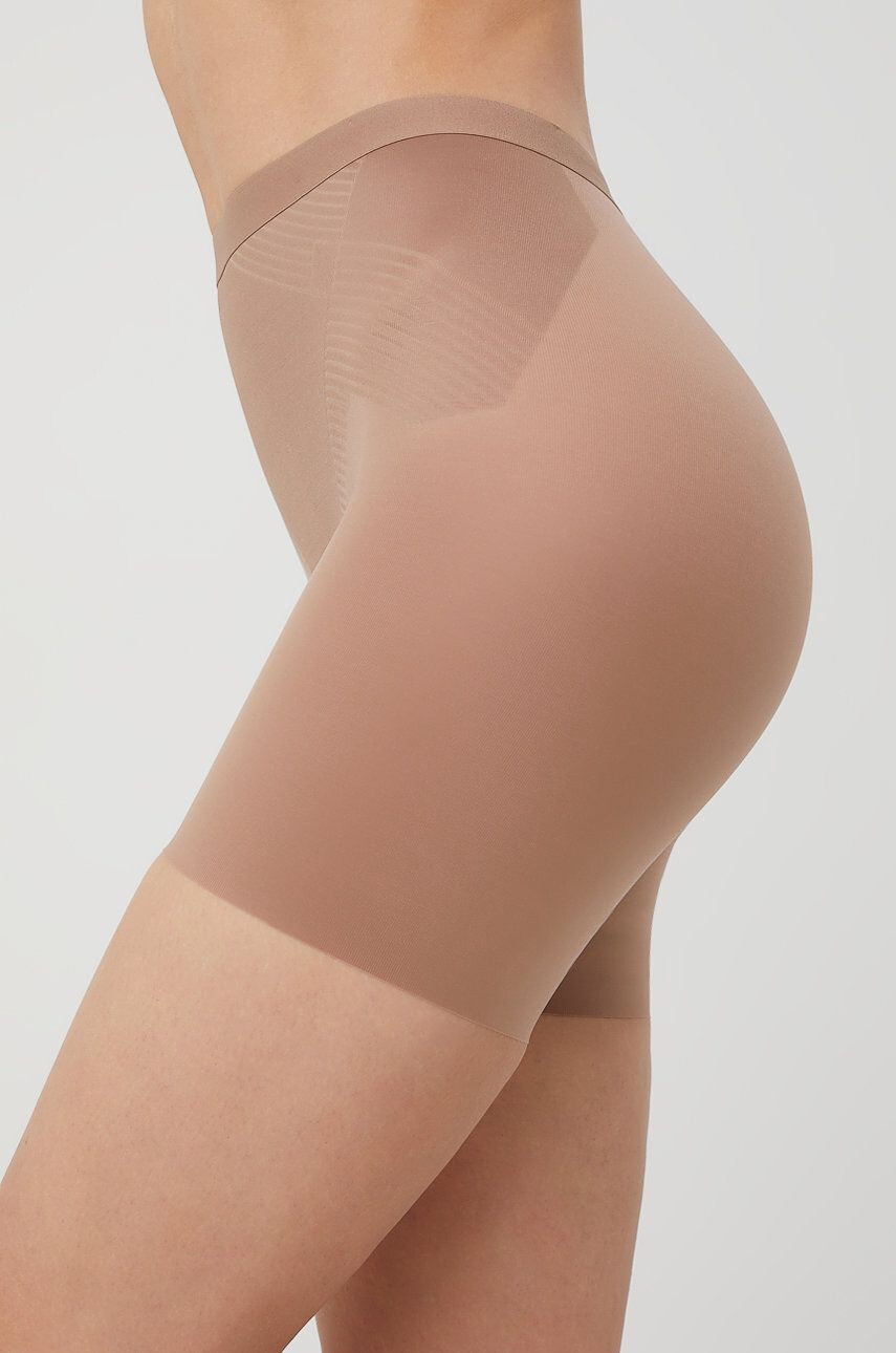 Spanx pantaloni scurti modelatori femei culoarea bej - Pled.ro