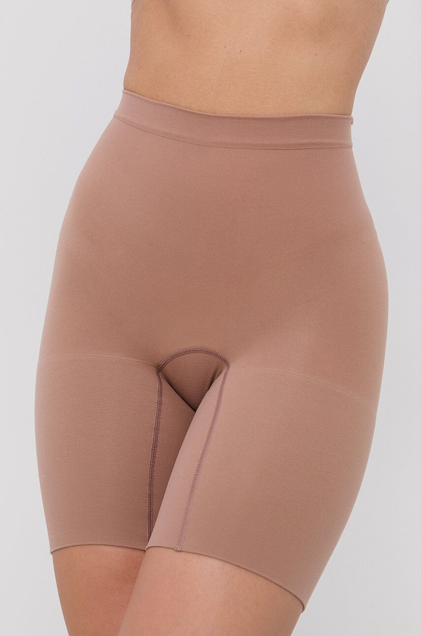 Spanx pantaloni scurti modelatori femei culoarea bej - Pled.ro