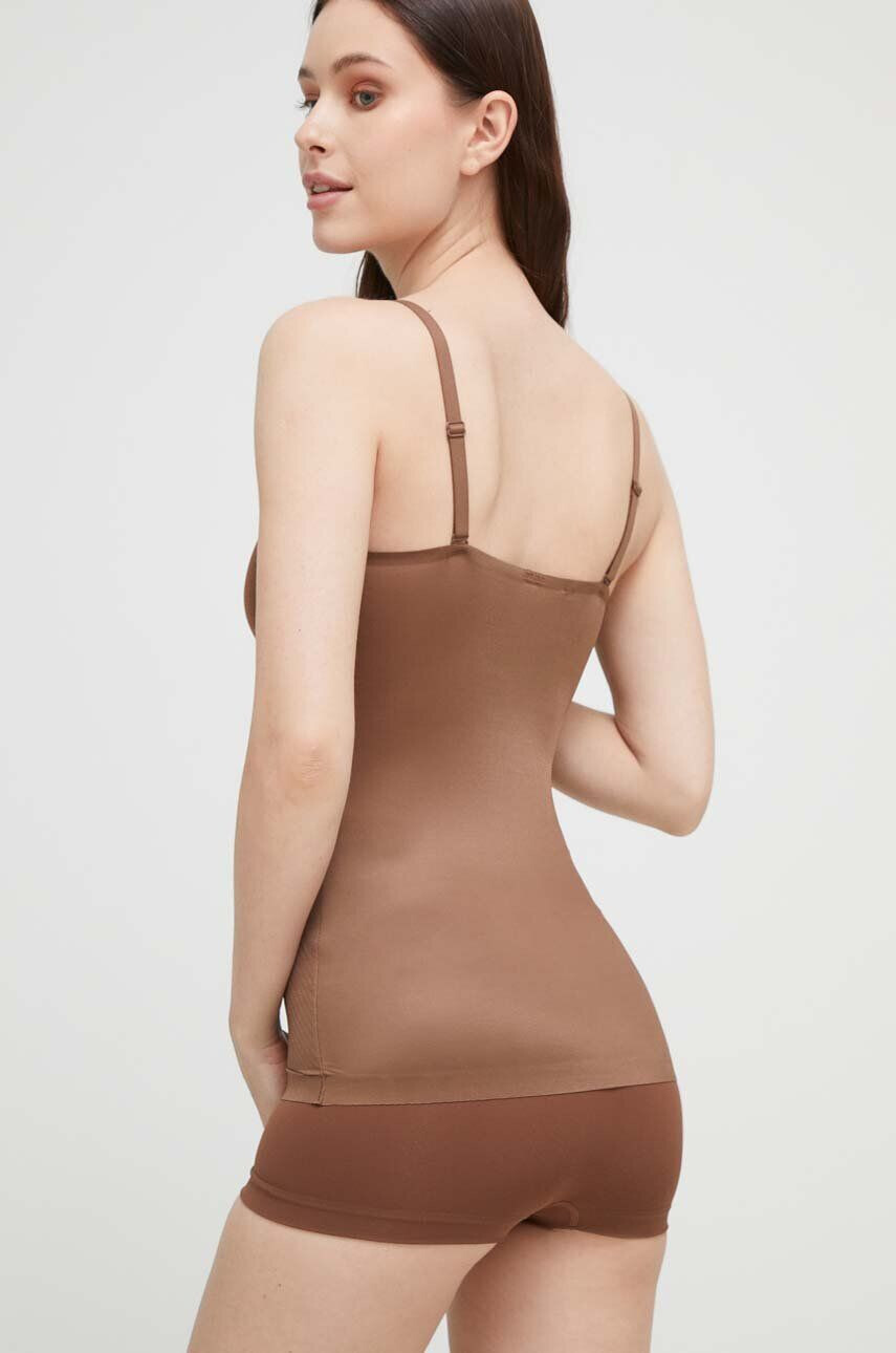 Spanx top modular femei culoarea maro - Pled.ro