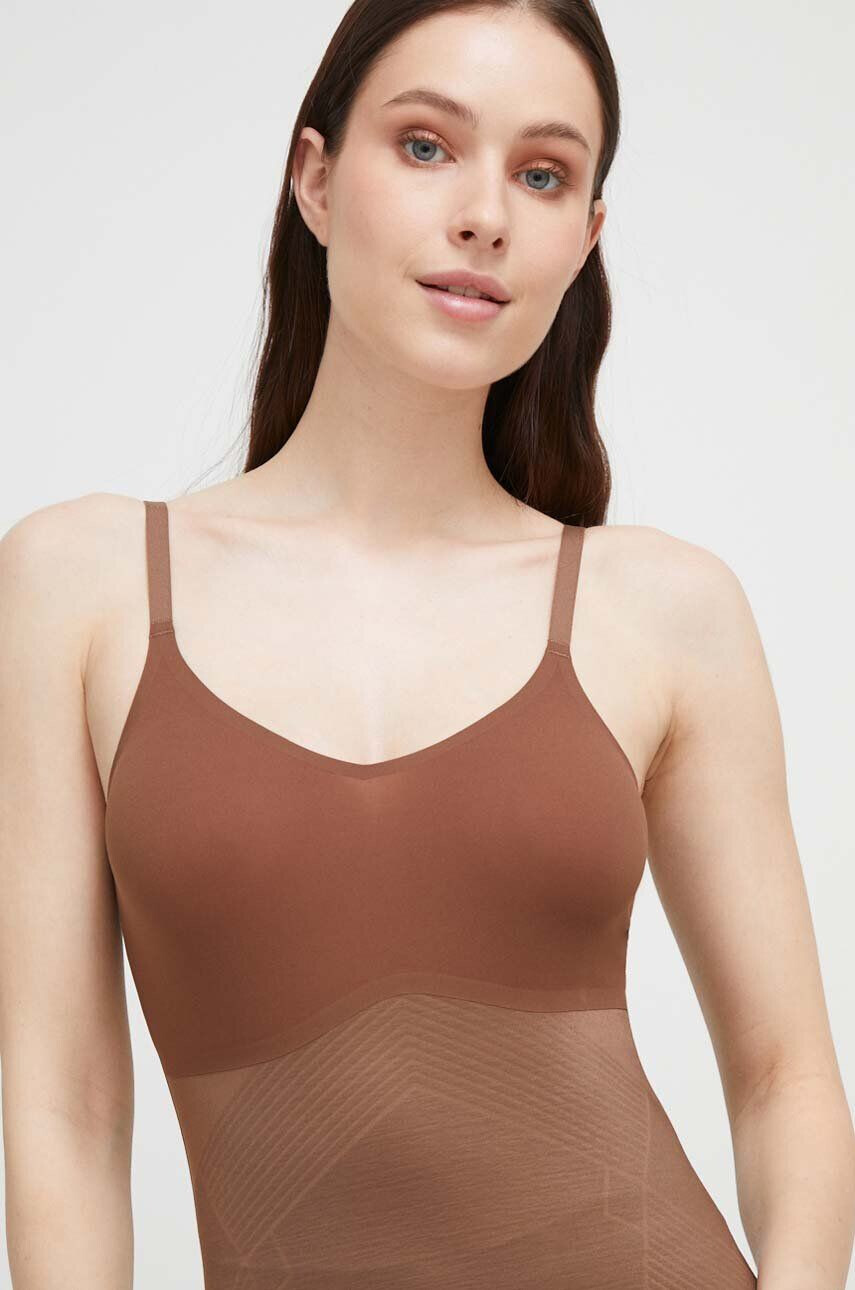 Spanx top modular femei culoarea maro - Pled.ro