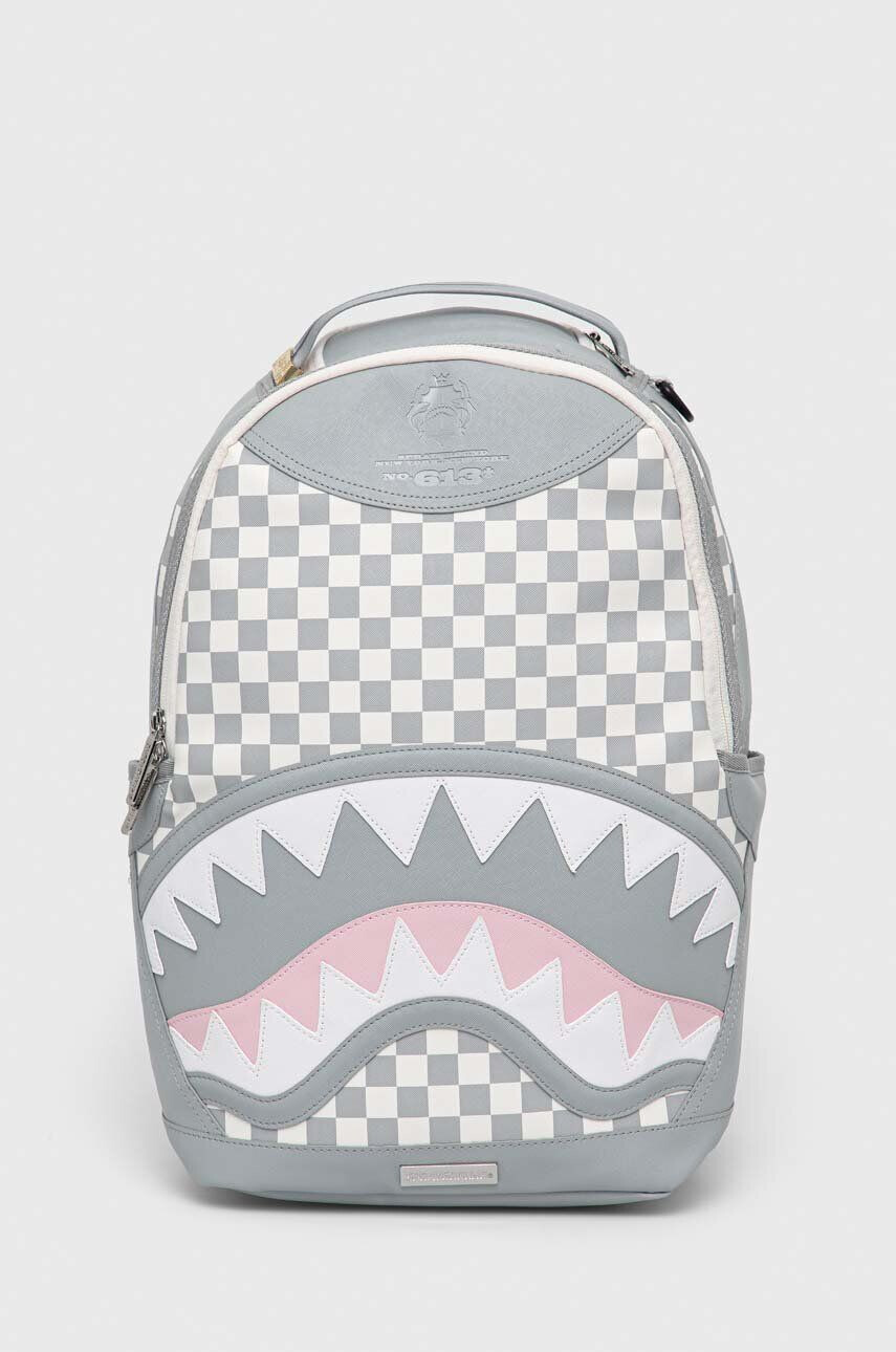 Sprayground rucsac culoarea gri mare modelator - Pled.ro