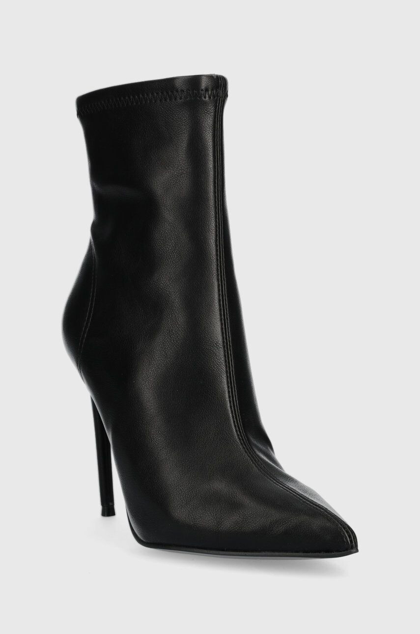 Steve Madden botine Vanya femei culoarea negru cu toc cui - Pled.ro