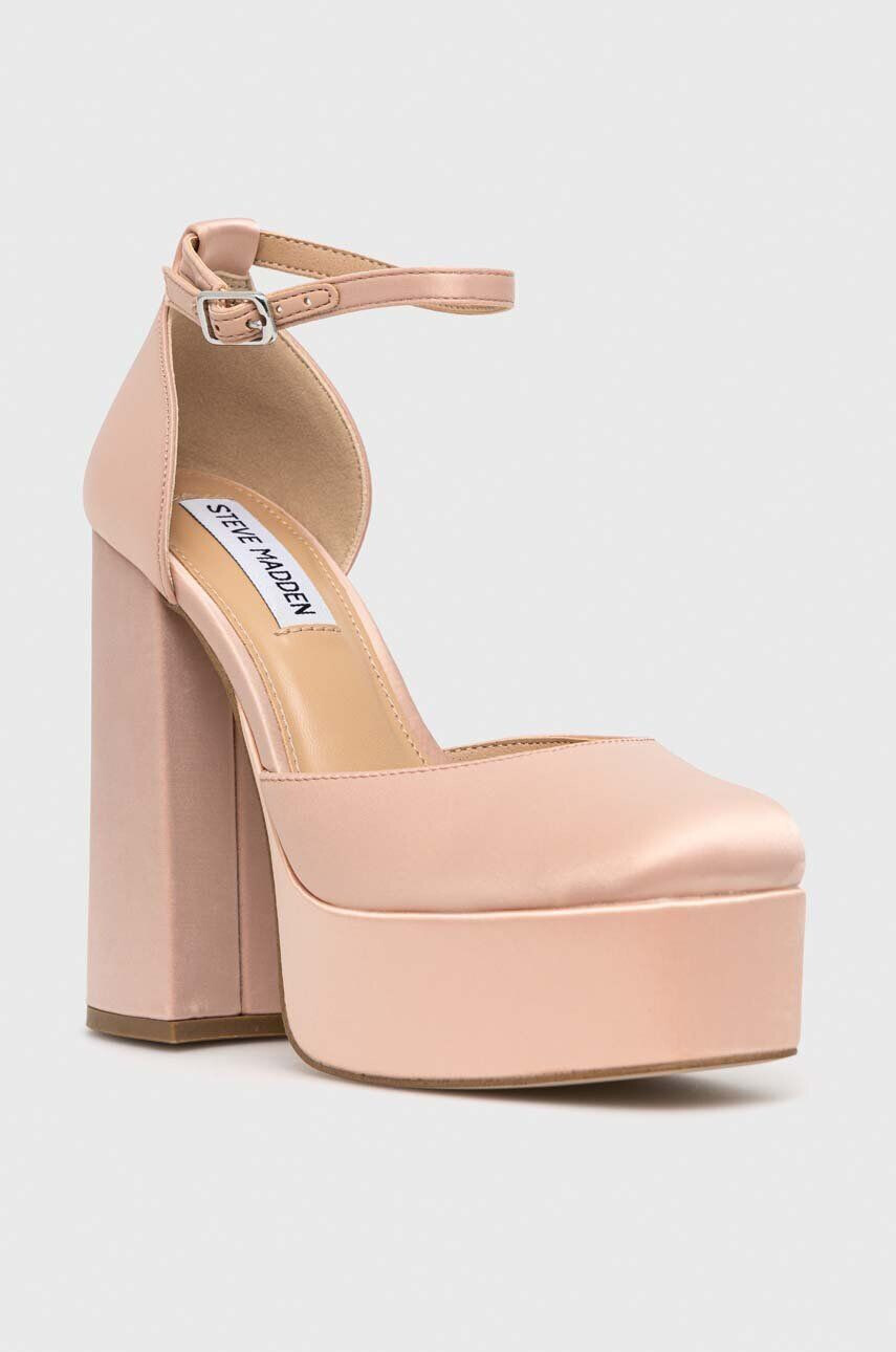 Steve Madden pumps Tamy culoarea roz cu toc drept - Pled.ro