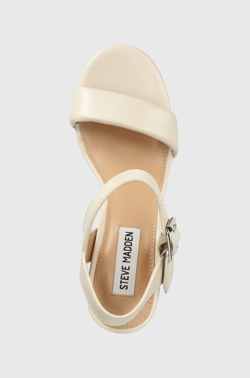 Steve Madden sandale de piele Freefall culoarea bej SM11002471 - Pled.ro