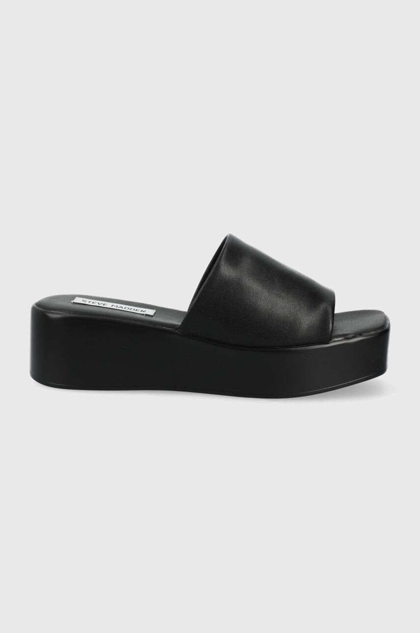 Steve Madden slapi de piele Blurr - Pled.ro