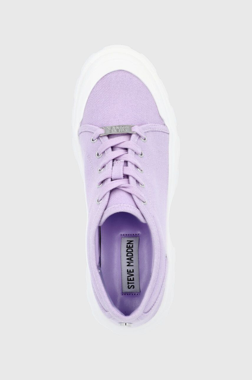 Steve Madden tenisi Mt Fuji femei culoarea violet - Pled.ro