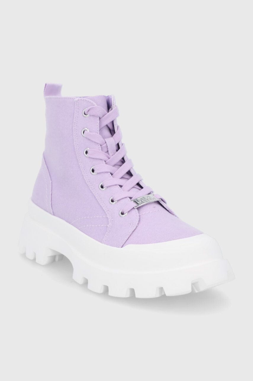 Steve Madden tenisi Mt Shasta culoarea violet - Pled.ro