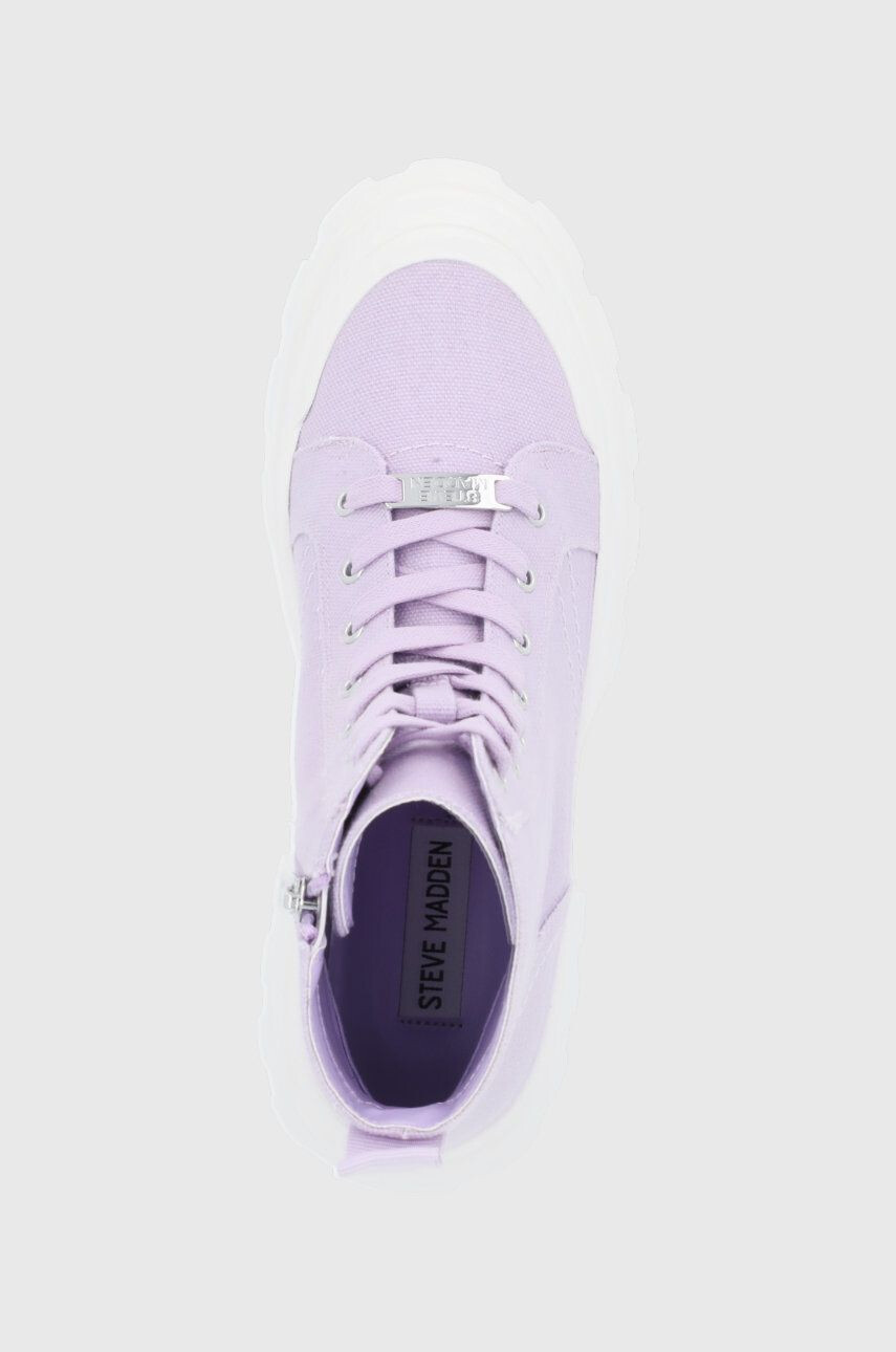 Steve Madden tenisi Mt Shasta culoarea violet - Pled.ro