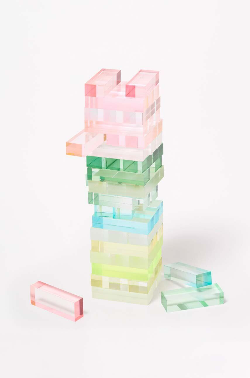 SunnyLife set domino Lucite Jumbling Tower Aurora - Pled.ro