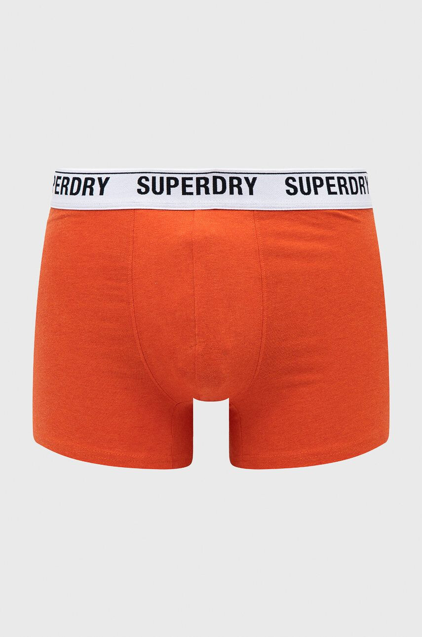 Superdry boxeri 3-pack barbati culoarea albastru marin - Pled.ro