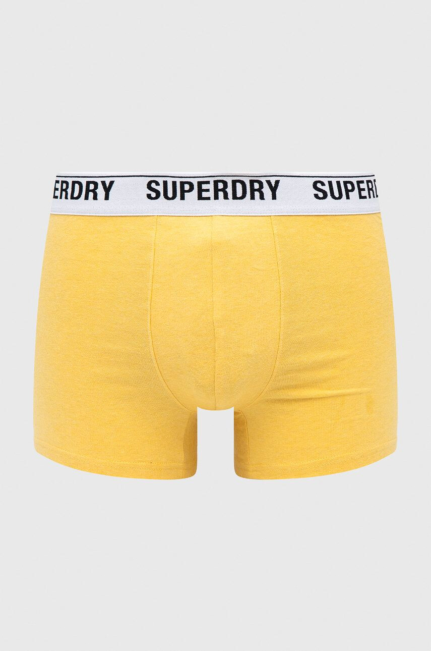 Superdry boxeri 3-pack barbati culoarea albastru marin - Pled.ro