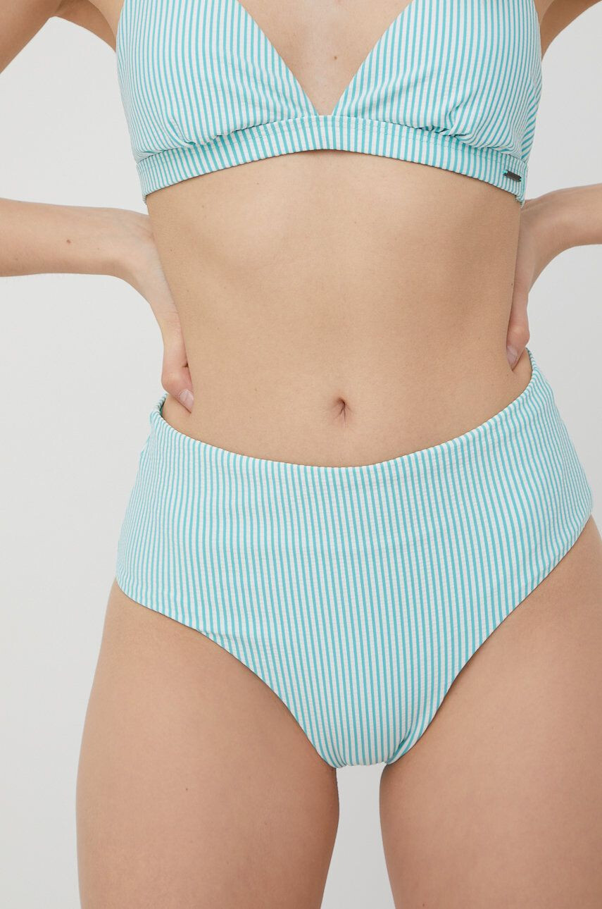 Superdry sutien de baie culoarea alb - Pled.ro