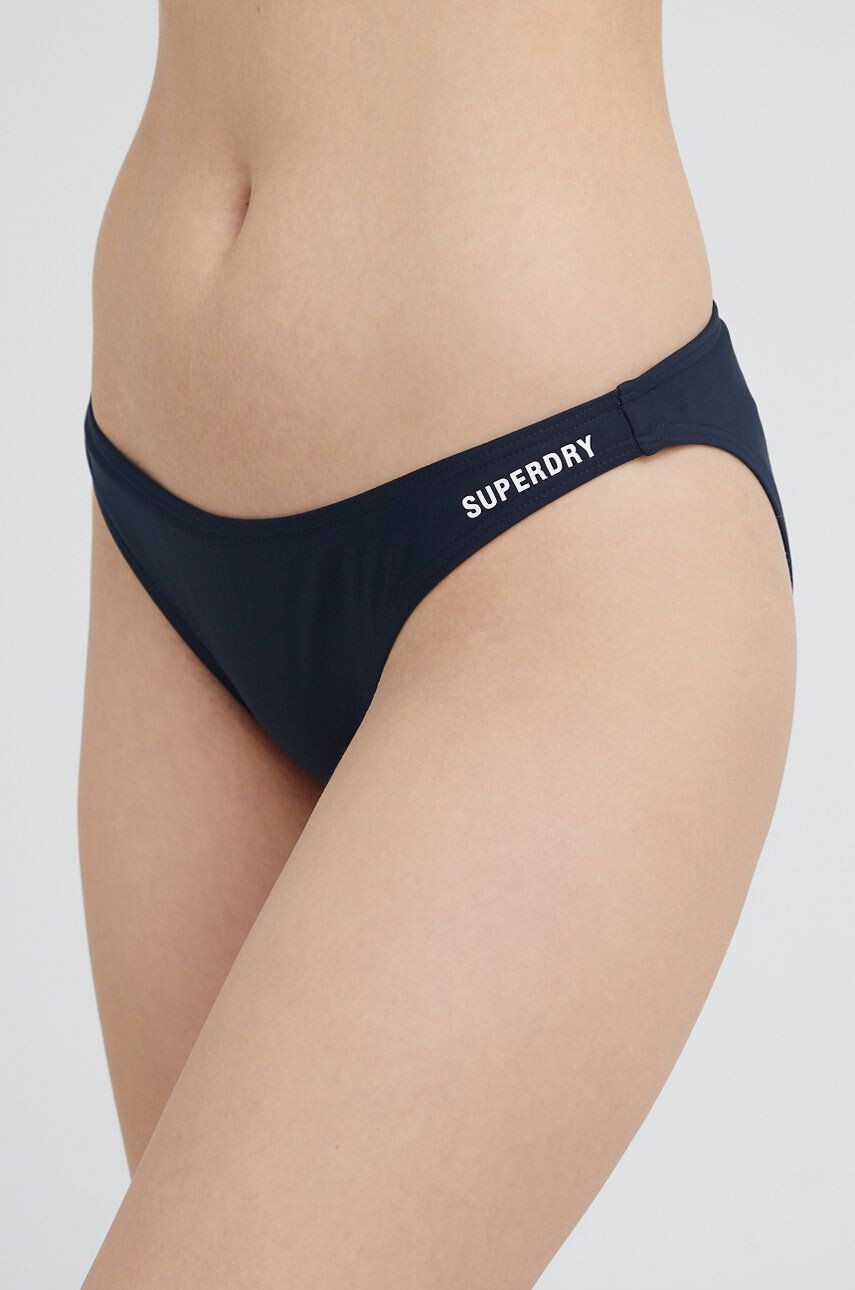 Superdry chiloti de baie culoarea albastru marin - Pled.ro