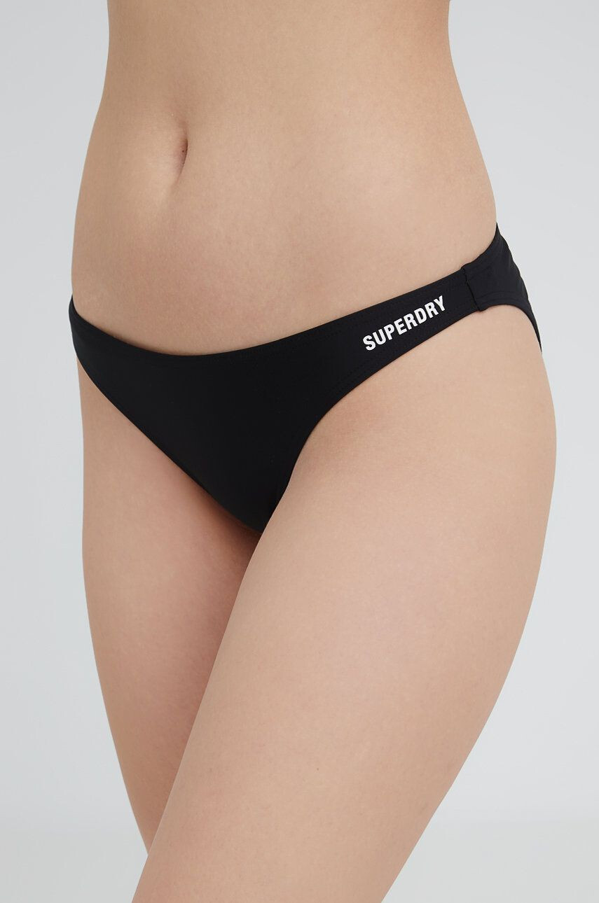 Superdry chiloti de baie culoarea negru - Pled.ro