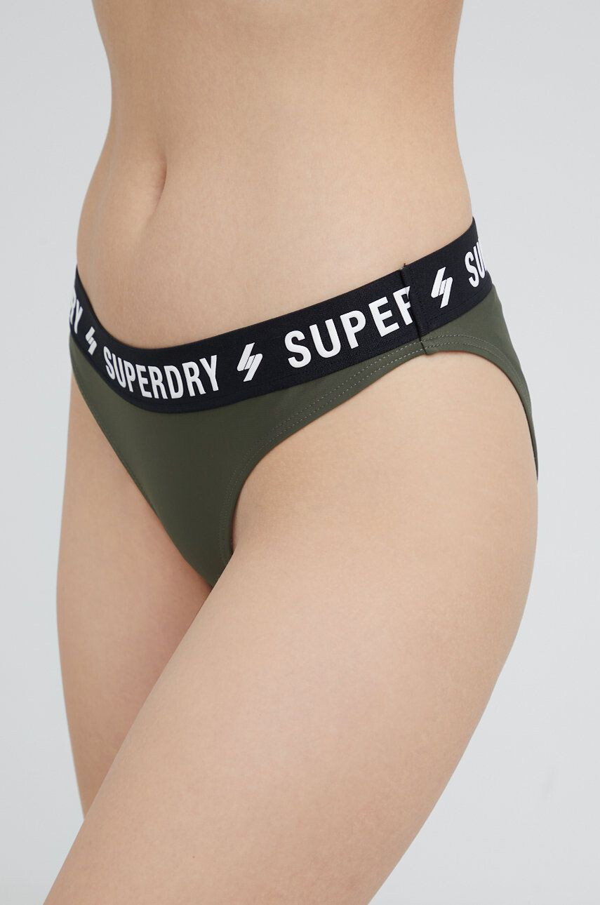 Superdry chiloti de baie culoarea turcoaz - Pled.ro