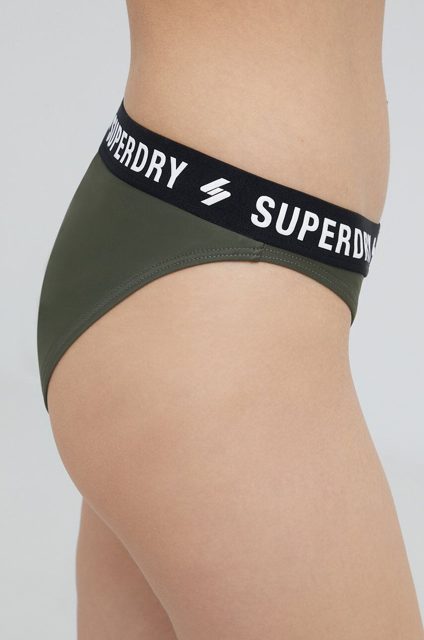 Superdry chiloti de baie culoarea turcoaz - Pled.ro