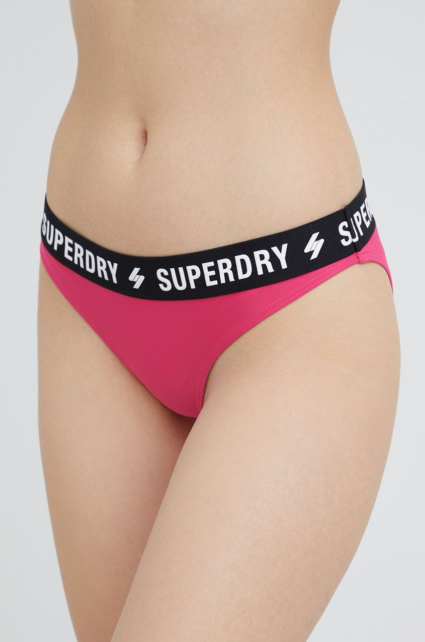 Superdry chiloti de baie culoarea violet - Pled.ro