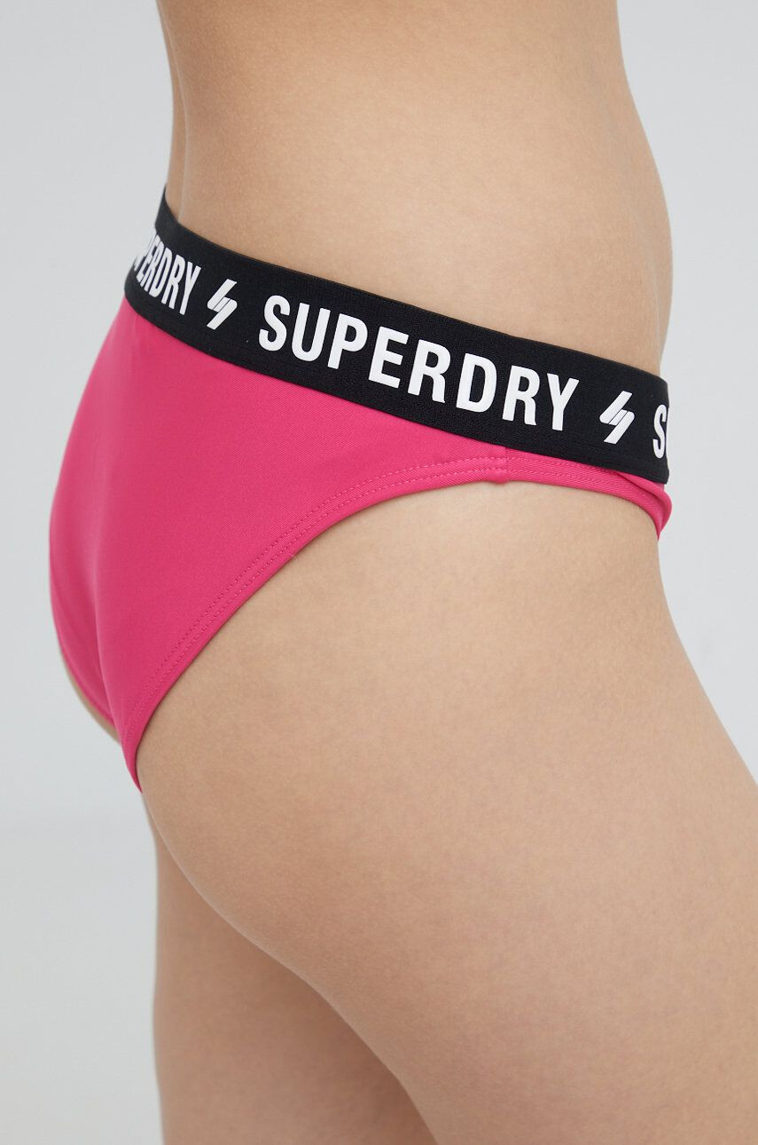 Superdry chiloti de baie culoarea violet - Pled.ro