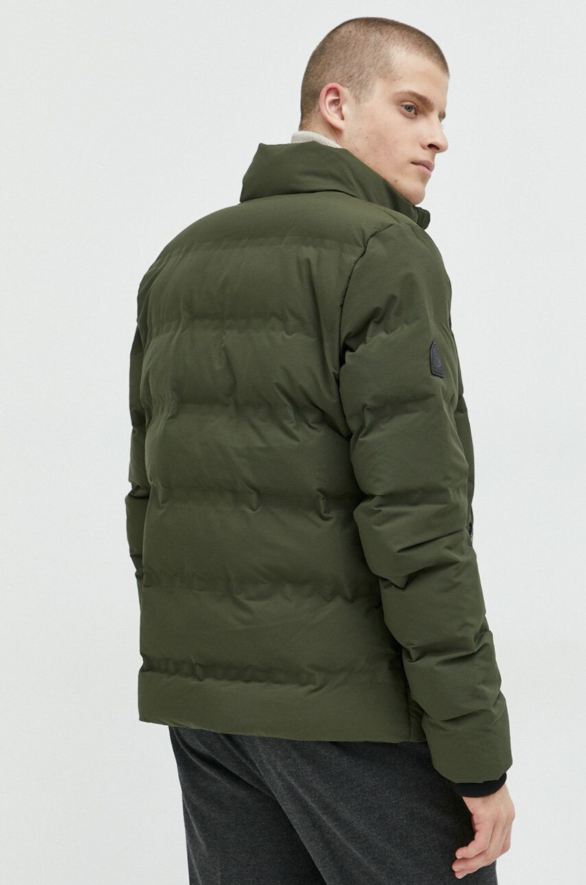 Superdry geaca barbati culoarea verde de iarna - Pled.ro