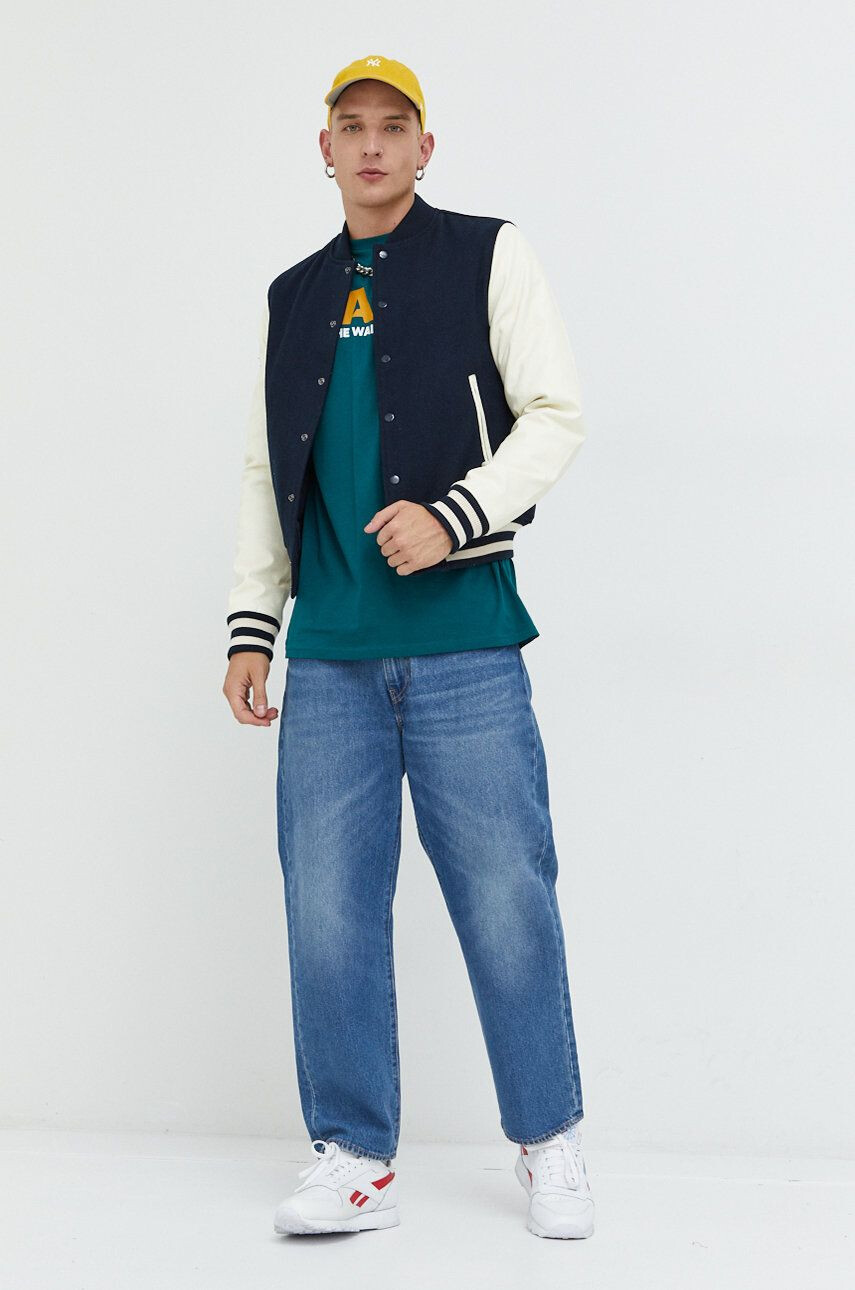 Superdry jacheta bomber din amestec de lana - Pled.ro