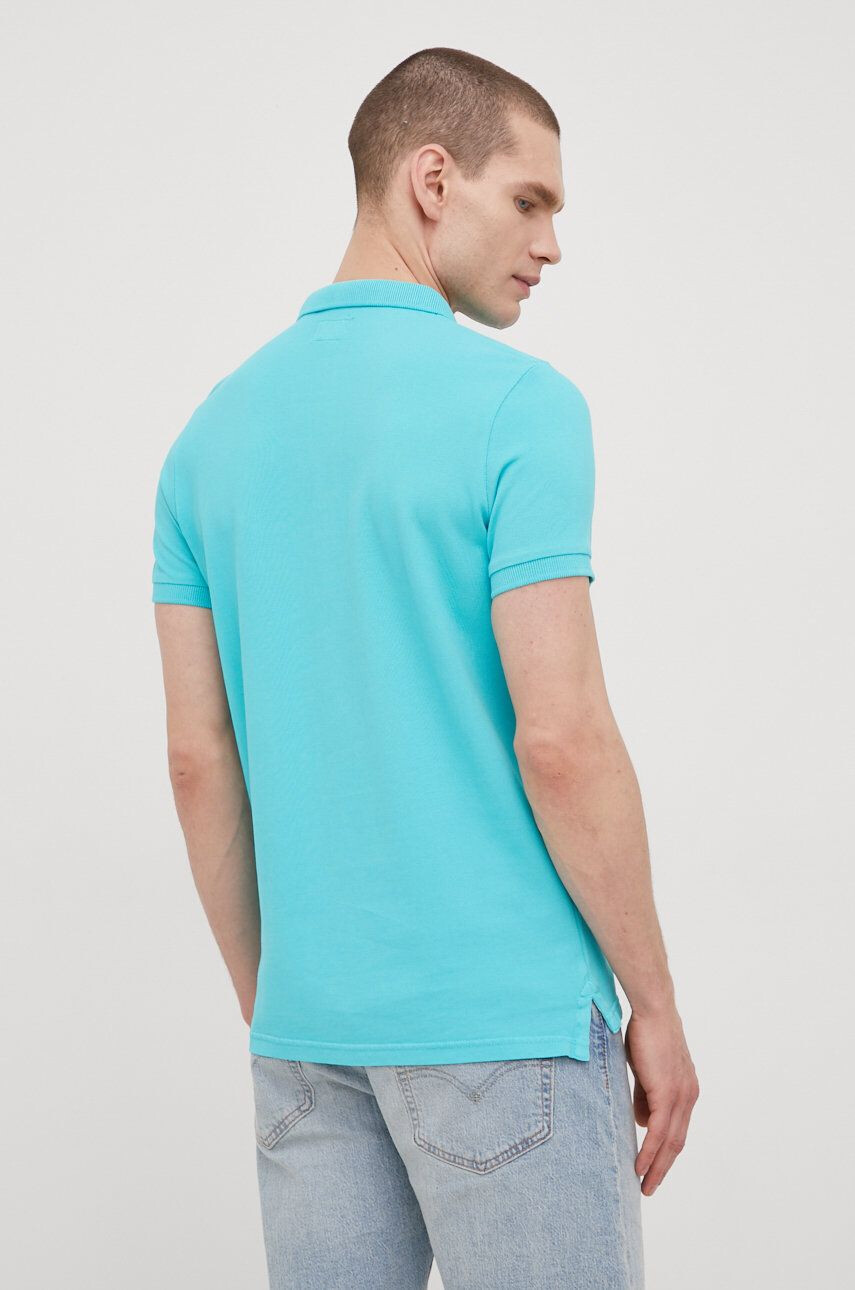 Superdry polo de bumbac - Pled.ro