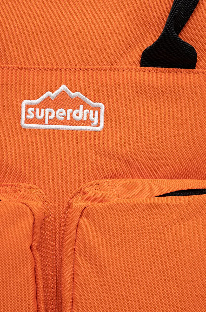 Superdry rucsac femei culoarea portocaliu mare neted - Pled.ro