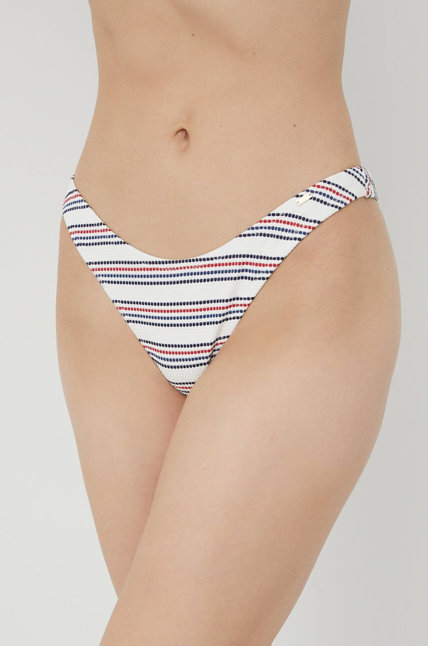 Superdry chiloti de baie culoarea alb - Pled.ro