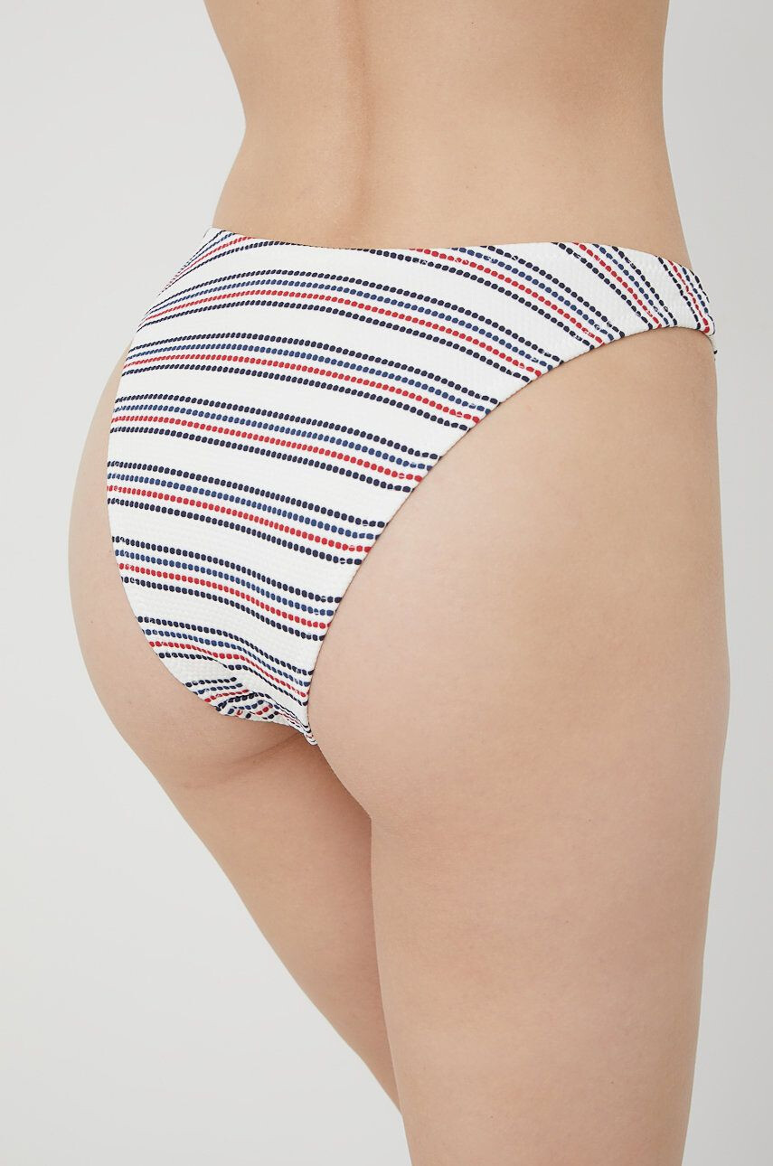 Superdry chiloti de baie culoarea alb - Pled.ro