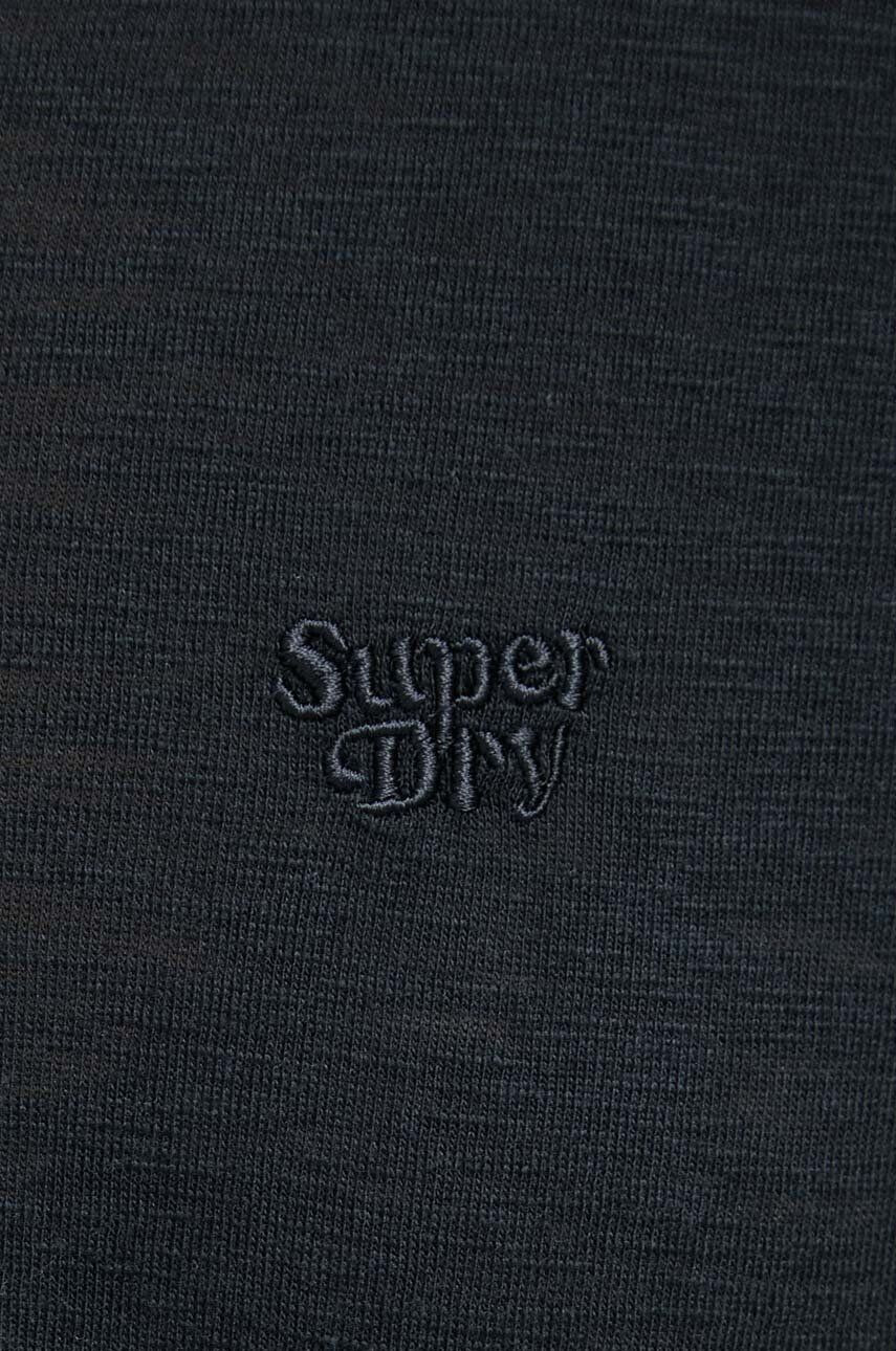 Superdry tricou femei culoarea negru - Pled.ro