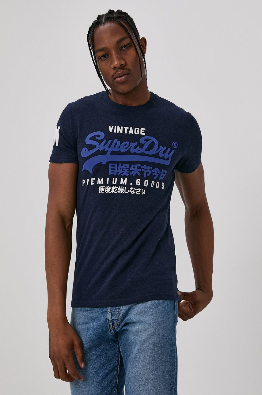 Superdry tricou femei culoarea portocaliu - Pled.ro