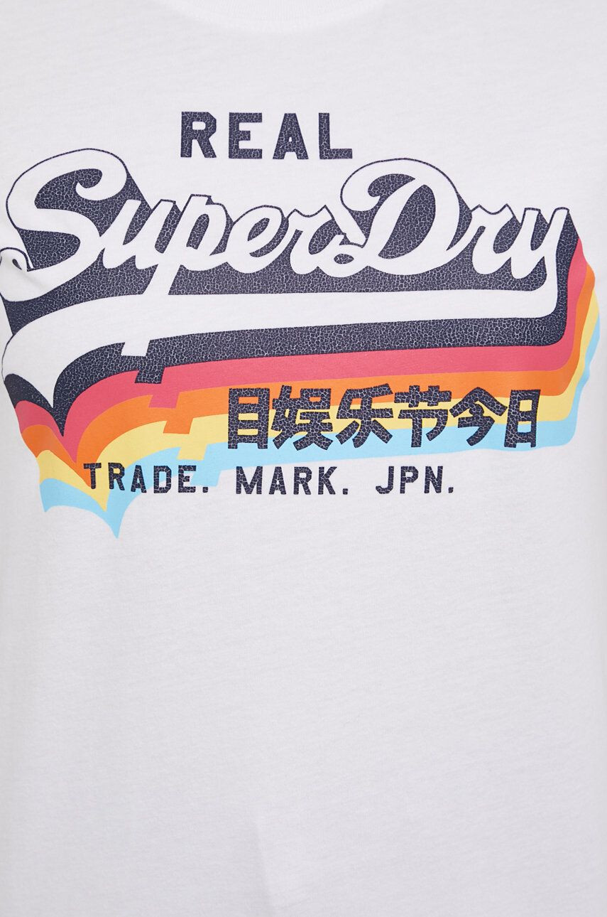 Superdry Tricou din bumbac - Pled.ro