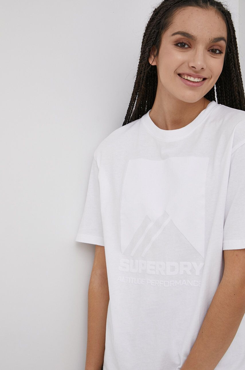 Superdry Tricou din bumbac - Pled.ro