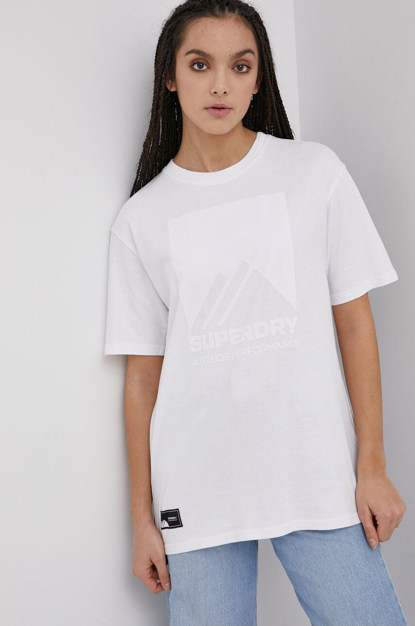 Superdry Tricou din bumbac - Pled.ro