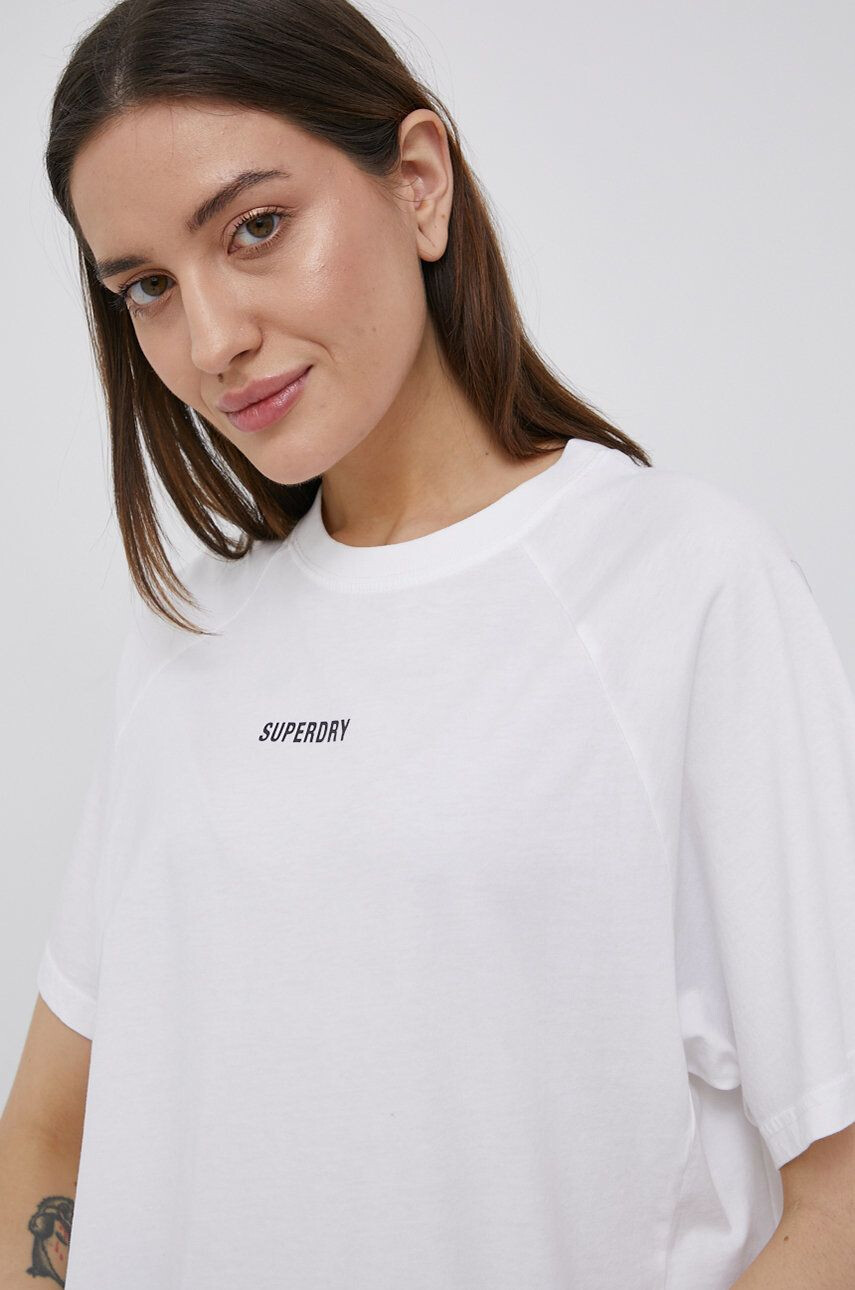 Superdry tricou din bumbac - Pled.ro