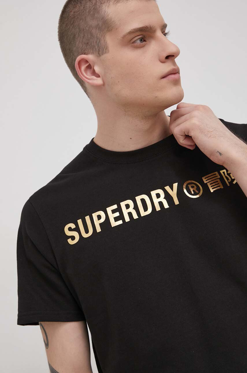 Superdry tricou din bumbac - Pled.ro