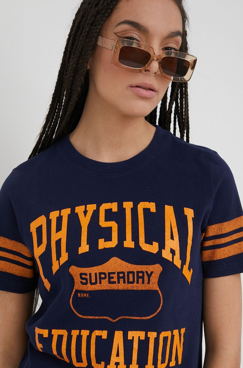 Superdry tricou din bumbac - Pled.ro