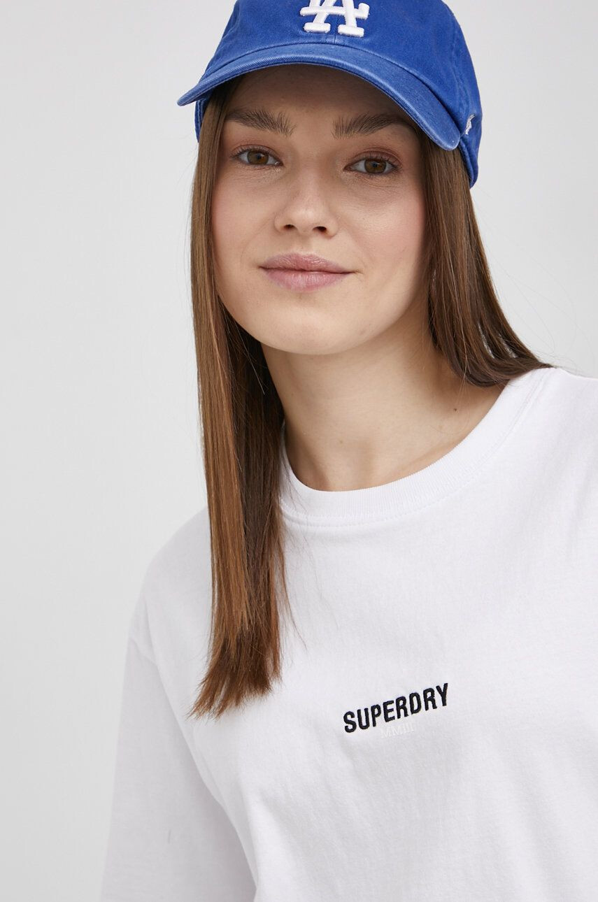 Superdry Tricou din bumbac - Pled.ro