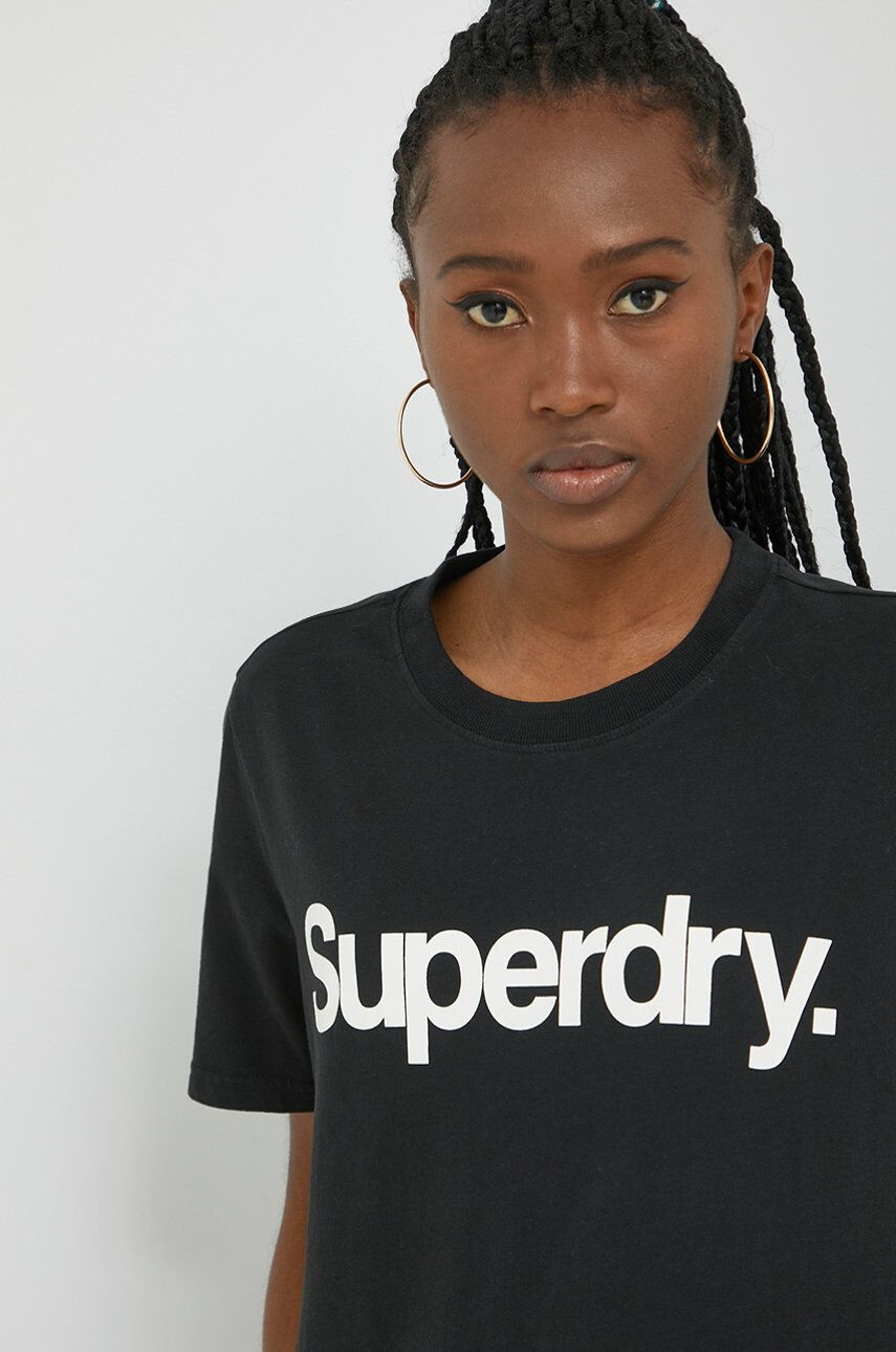 Superdry tricou din bumbac - Pled.ro