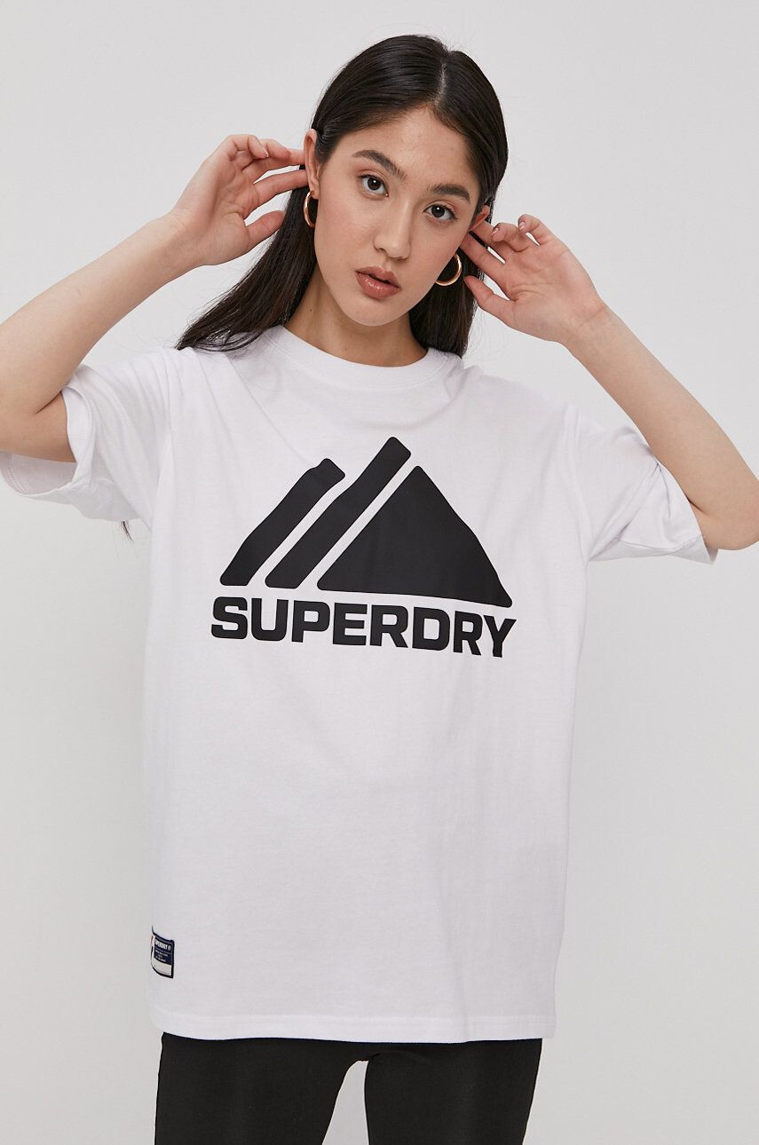 Superdry Tricou din bumbac - Pled.ro