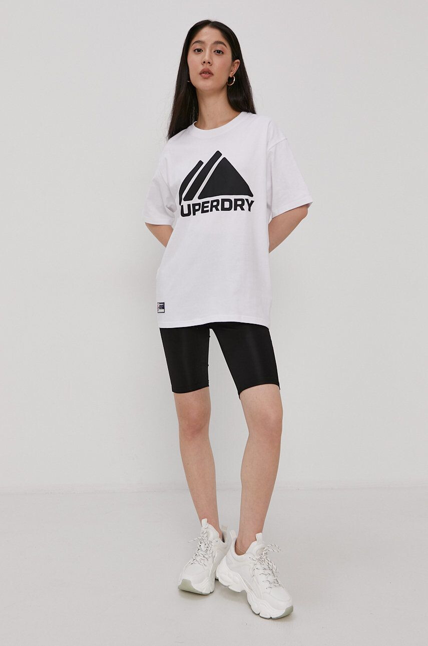 Superdry Tricou din bumbac - Pled.ro